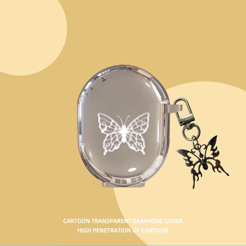 Vỏ Bảo Vệ Hộp Sạc Tai Nghe Redmi buds4 Bằng TPU Mềm Mạ Điện + Dây Đeo Chống Sốc Đơn Giản