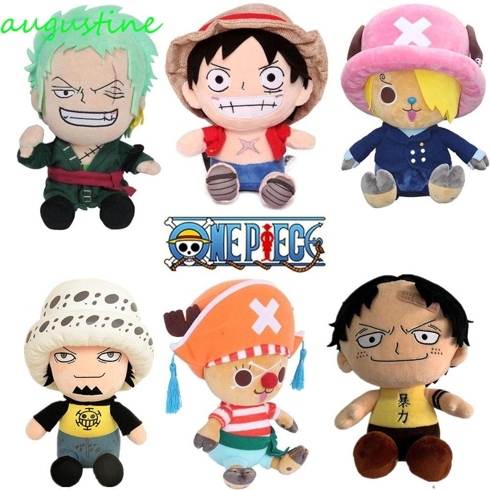 Thú Nhồi Bông Hình Nhân Vật Luffy Zoro Chopper 25CM