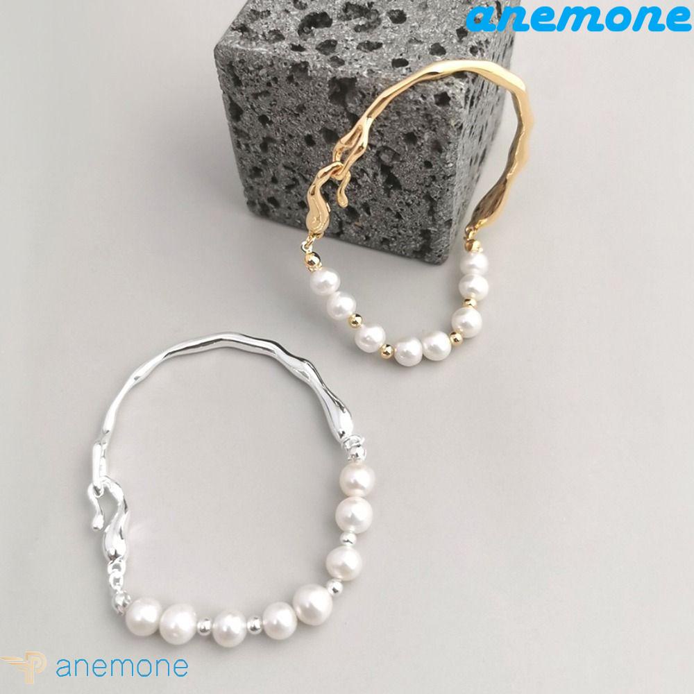 Vòng Tay Kim Loại Dạng Lỏng Phong Cách Baroque Ngọt Ngào Cho Nữ