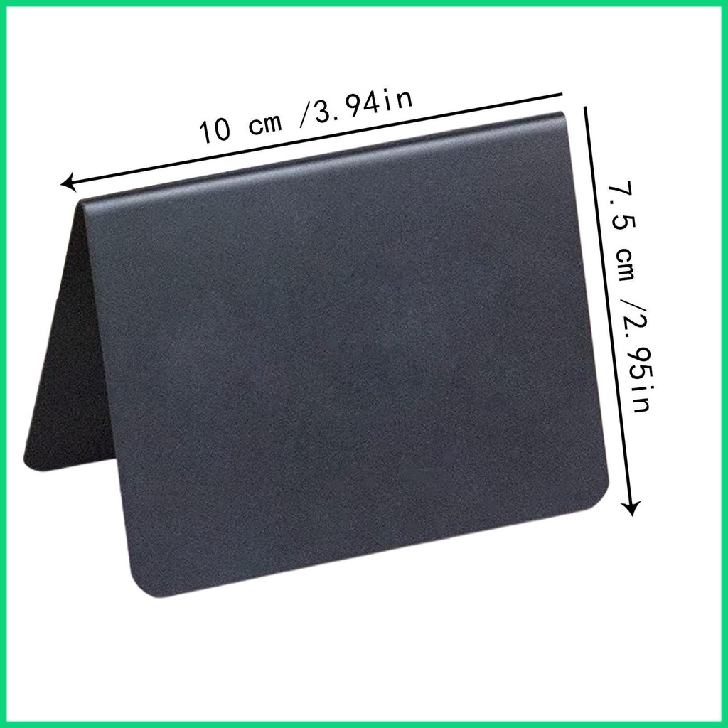 Bộ 20 Bảng Đen Viết Phấn Mini Dùng Trang Trí Các Bữa Tiệc