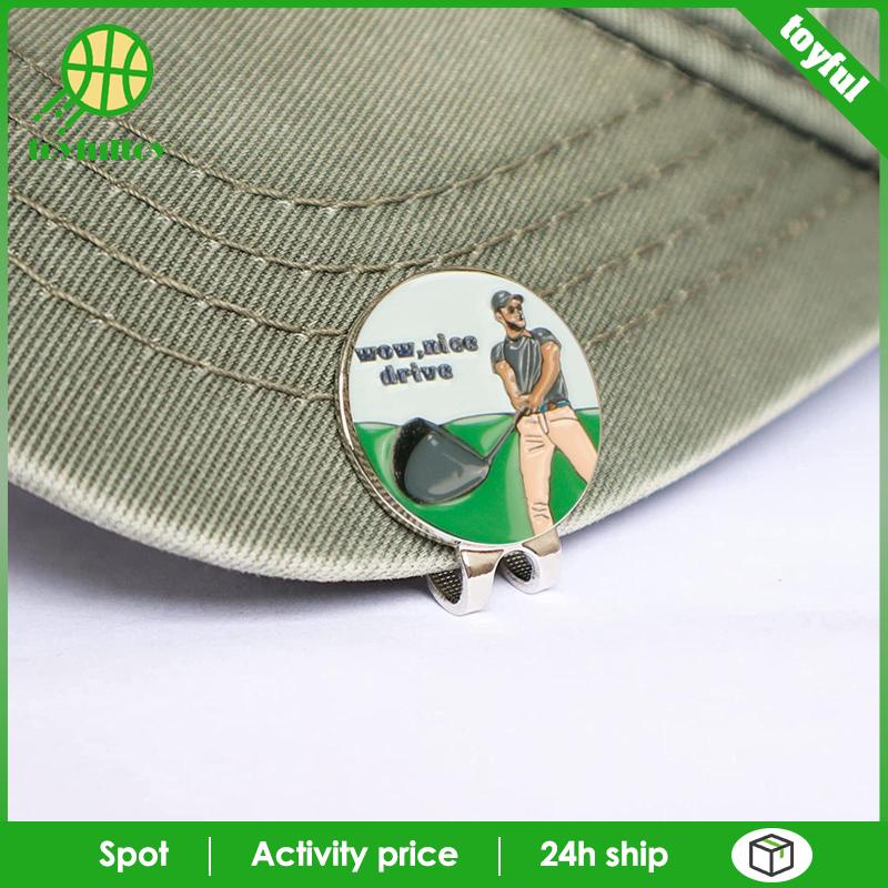 Kẹp Đánh Dấu Vị Trí Bóng Golf 25mm Có Thể Tháo Rời