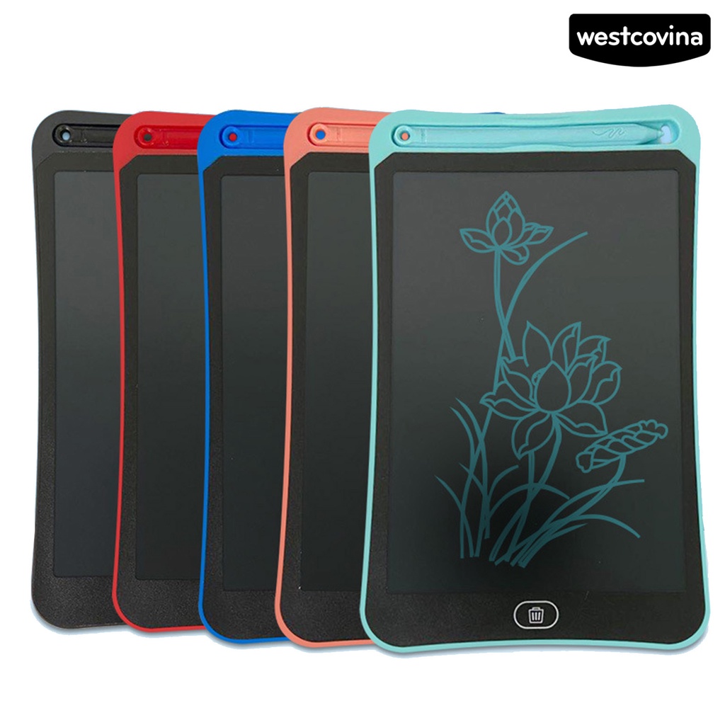 [COD]♪1 Bộ Bảng Viết Màn Hình LCD 4.4Inch / 6.5Inch / 8.5Inch Bằng Nhựa Chống Thấm Nước Đa Năng