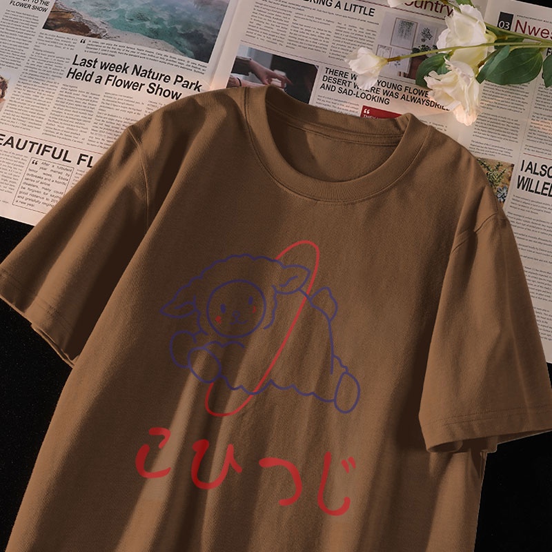 Áo Thun Unisex 100% Cotton Nguyên Chất Ngắn Tay Phong Cách Hàn Quốc Mới NRVP 2023