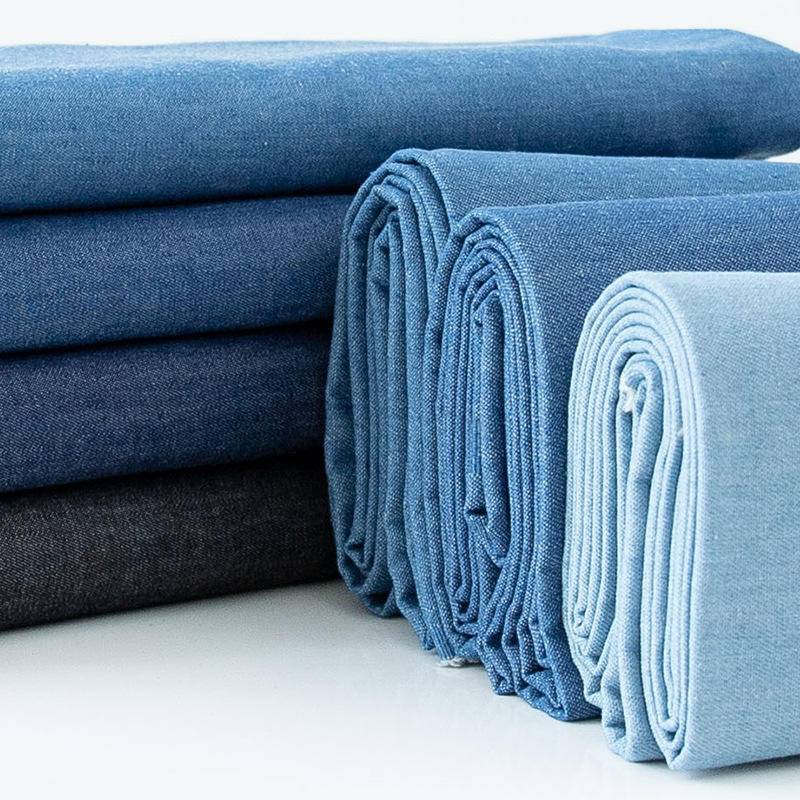 1 Tấm Vải Denim Cotton Nguyên Chất 140 * 100CM