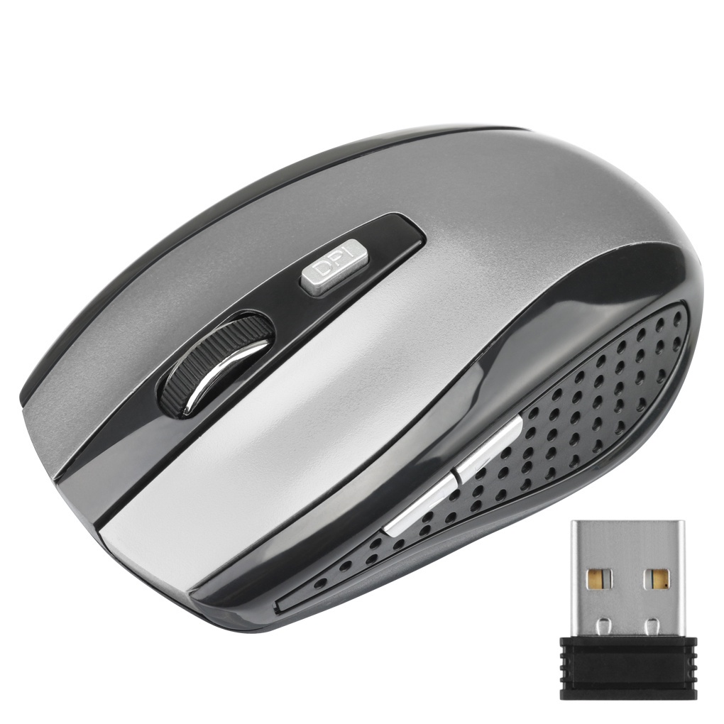 Chuột Quang Không Dây Mini 2.4Ghz Cho PC Laptop Notebook