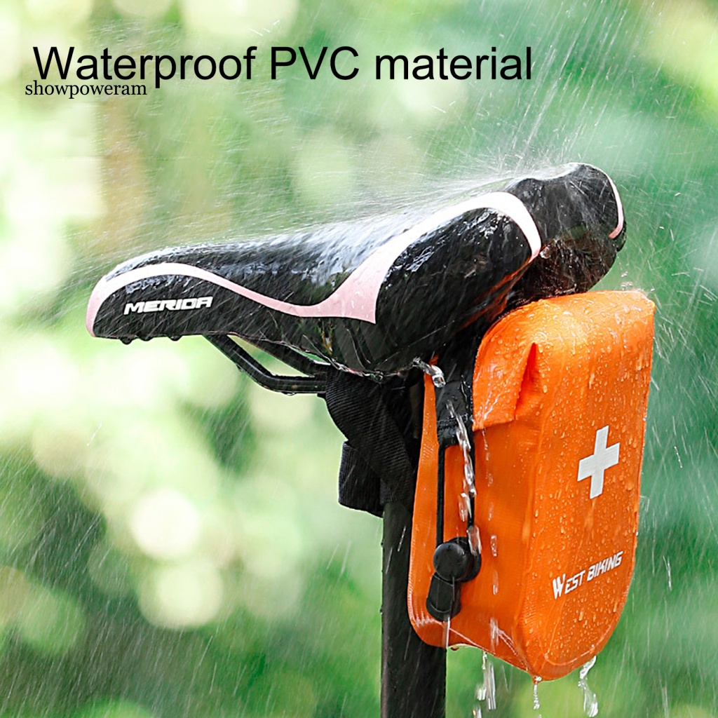 Túi Đựng Đồ Dùng Bằng PVC Chống Thấm Nước Tiện Dụng Cho Xe Đạp