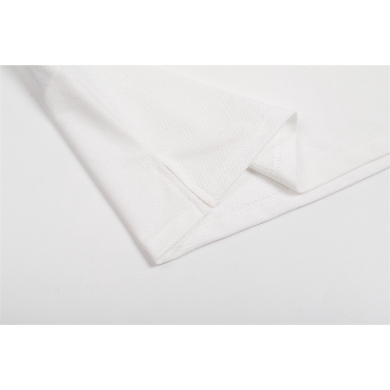 Áo Thun polo Ngắn Tay Thêu Hình Trái Tim Nhỏ Thời Trang Unisex M-I88-