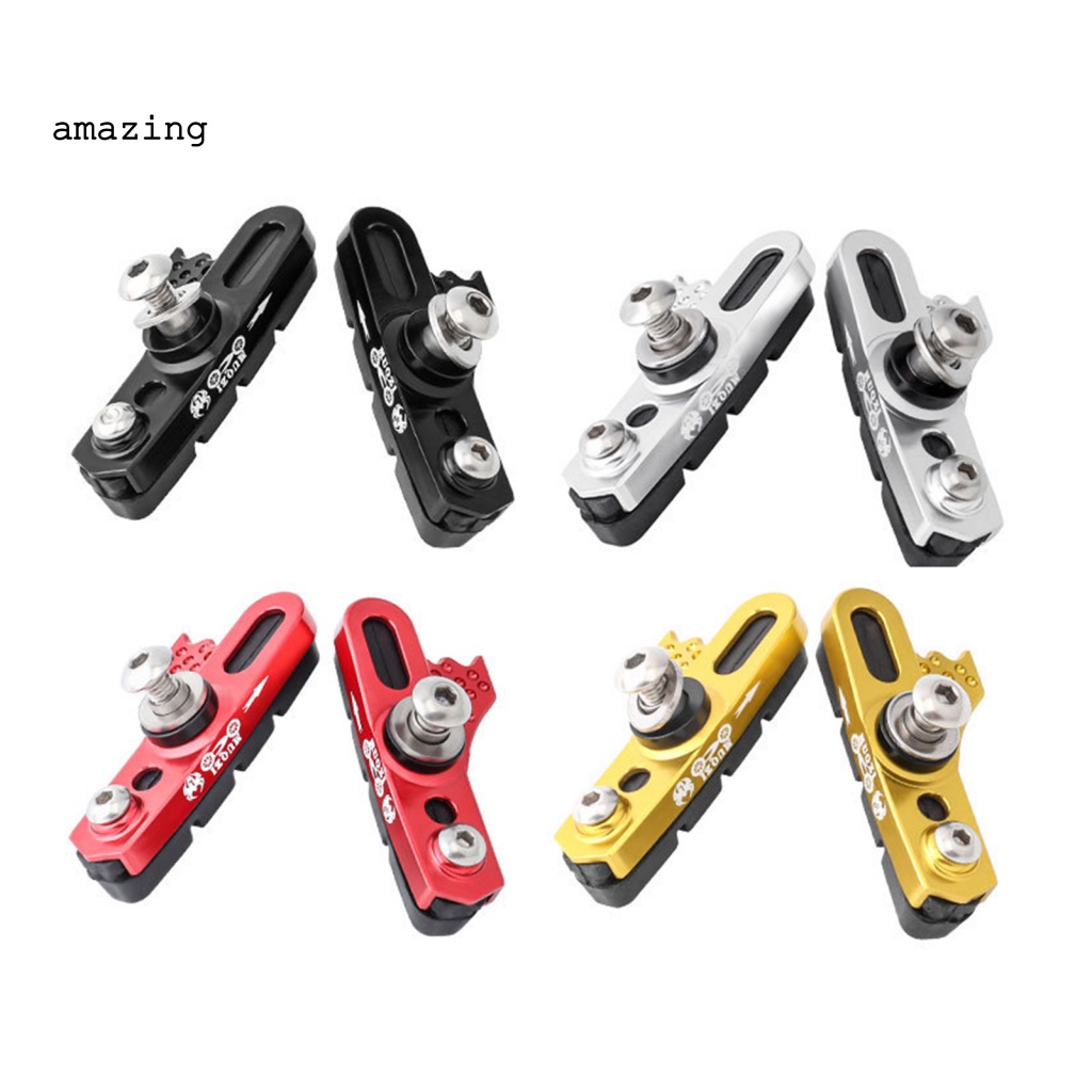 1 Cặp Kẹp Phanh Xe Đạp Hình Chữ V Không Đường May