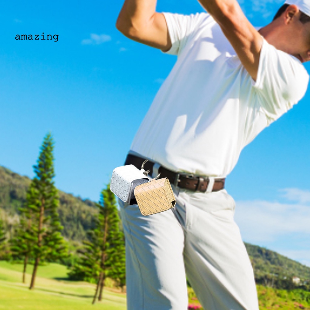 Túi Giả Da Đựng Bóng Golf Đeo Hông Gọn Nhẹ Tiện Dụng
