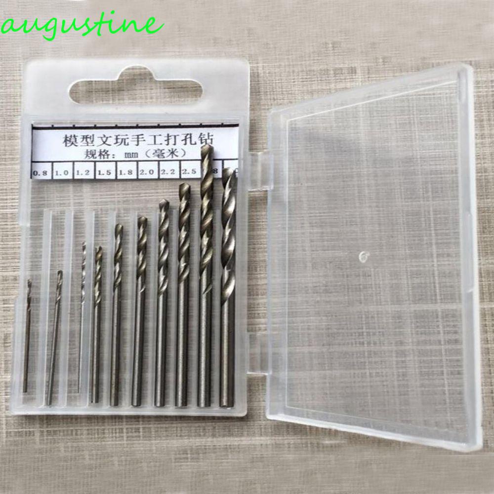 Set 10 Mũi Khoan Gỗ Bằng Thép Tiện Dụng