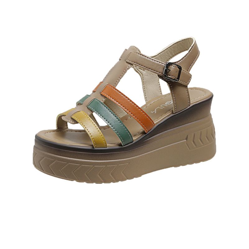 Xăng đan Cao Gót 9cm Đế Dày Thời Trang Mùa Hè 2023 Mới Cho Nữ