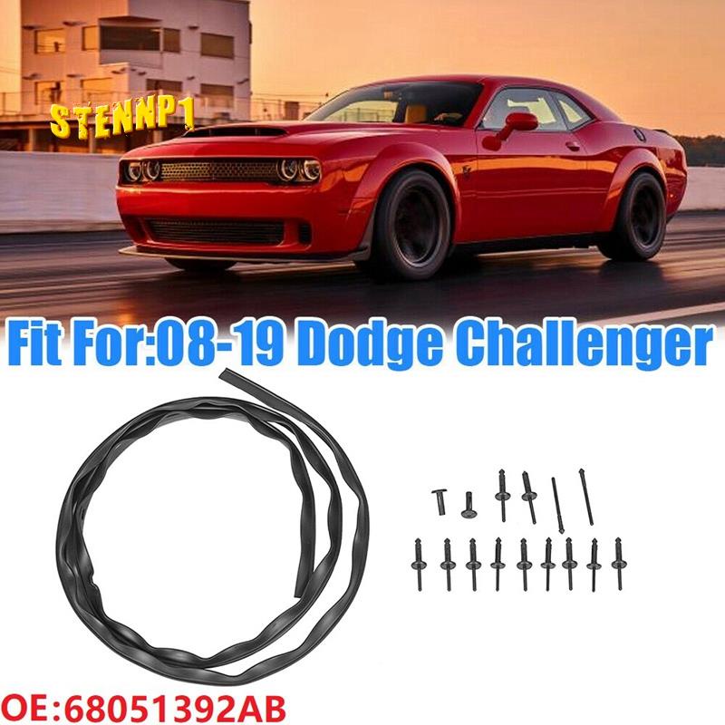 Phụ Kiện Cản Trước Chống Thấm Nước Kèm Đinh Tán Chuyên Dụng Cho Dodge Challenger 2008-2019 68051392Ab AB 68051392Aaa Aaa