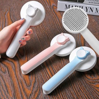 Lược chải lông chó - Lược chải lông mèo có nút bấm