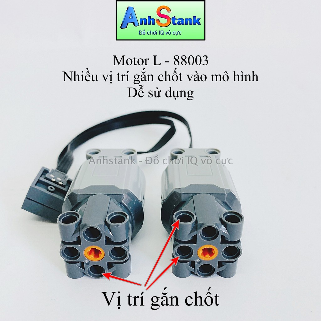 Motor Cỡ L 88003 Tương Thích 9686-Technic-Education