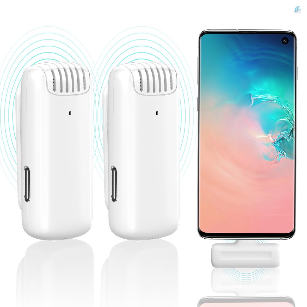 Hệ Thống Micro Không Dây smartwatchinone Ulanzi J12 Kèm 1 Đầu Nhận Và 2 Micro 20M Tích Hợp Pin Sạc Type-C Cho Android