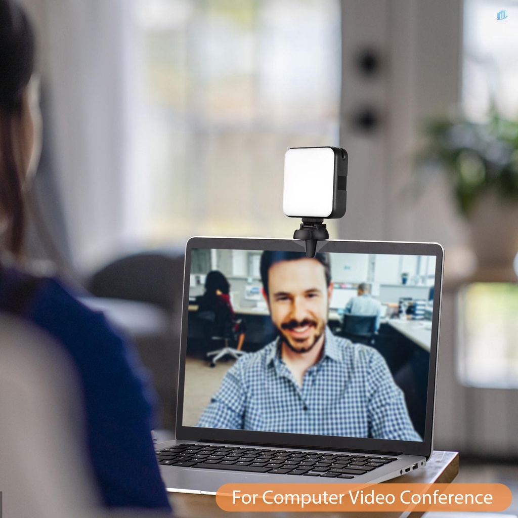 Bộ Đèn LED Video Thông Minh Andoer W64RGB CRI95 + 2500K-9000K 20 Hiệu Ứng Ánh Sáng Có Giá Đỡ Ba Chân Để Bàn Flexi