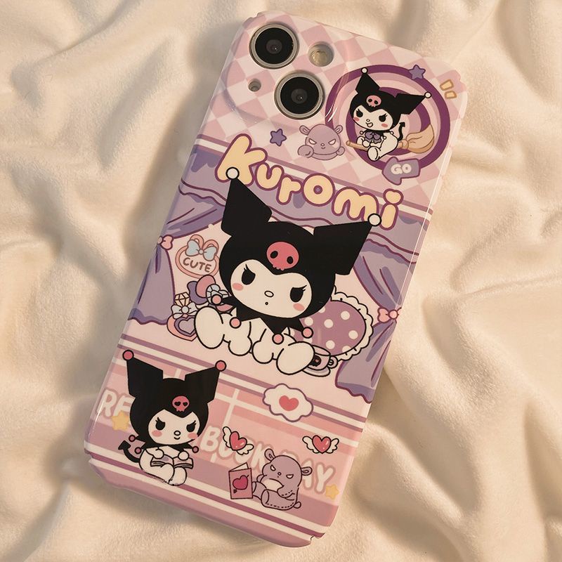 Ốp Điện Thoại Cứng Họa Tiết Hoạt Hình Dễ Thương Cho Iphone 7P 11 14xsmax12 xr8pro13 plus BZ7W