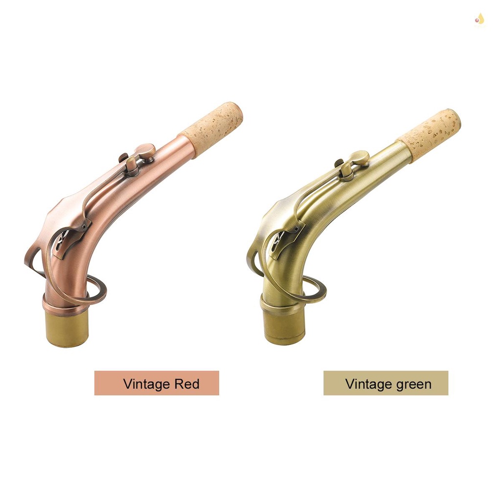 Kèn Saxophone B65 Alto Bằng Đồng Thau Cổ Bẻ Cong E-Belat Alto Sax Vòi Phun 24.5mm Cách Nhiệt Thay Thế Chuyên Nghiệp