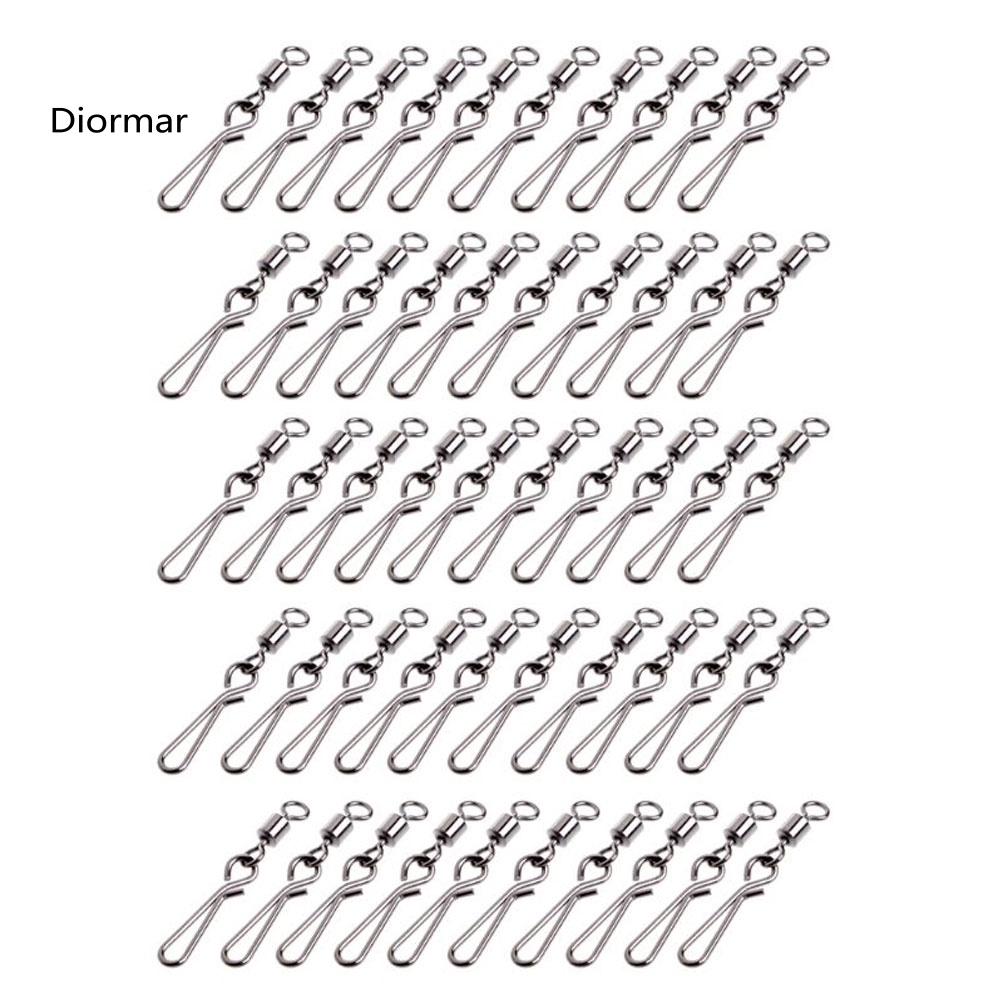 Set 50 Khóa Ma Ní Hỗ Trợ Câu Cá Size 10 # 8 # 6 # 4 # 2 #