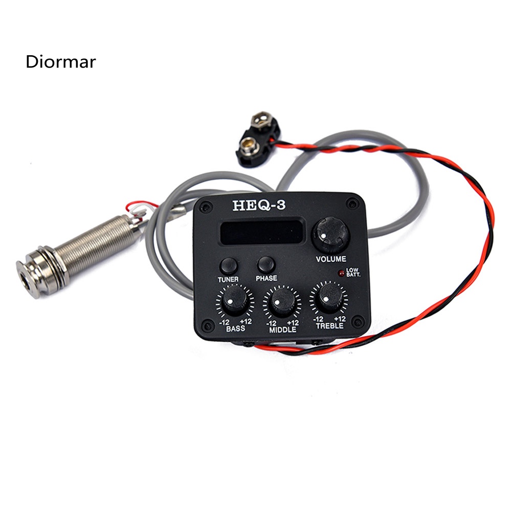 Thiết Bị Chỉnh Dây Đàn Guitar 3 Băng Tần Chuyên Nghiệp EQ