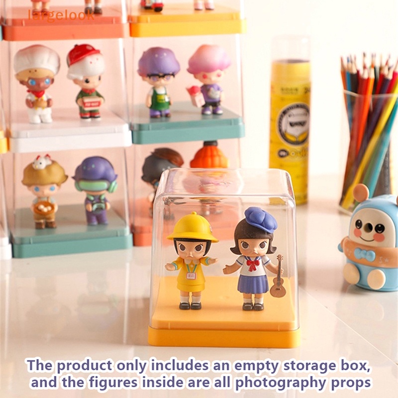 1 Hộp Trưng Bày Mô Hình Búp Bê Trong Suốt Chống Bụi Tiện Dụng