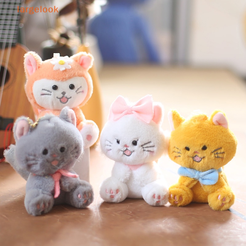 1 Móc Khóa Hình Mèo Nhồi Bông 11cm Dễ Thương