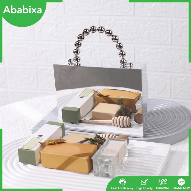 Hộp Đựng Hoa Trong Suốt Chống Vỡ Có Tay Cầm Trang Trí Đám Cưới