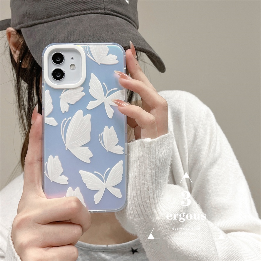 Ốp Điện Thoại Mềm Chống Sốc Màu Gradient Cho IPhone 14 13 12 11 Pro Max SE2020 X XR Xs Max 7 8 Plus