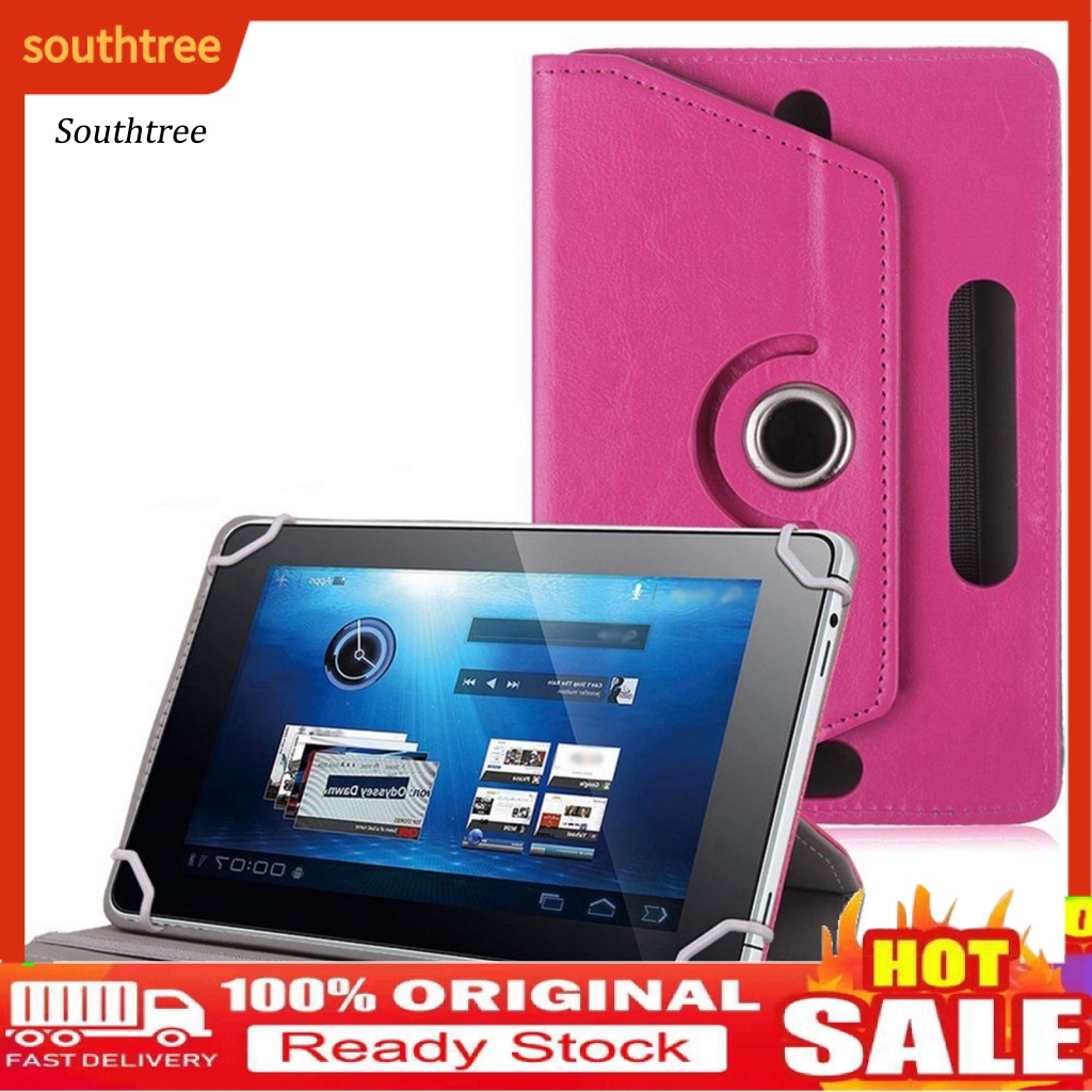 Giá Đỡ Máy Tính Bảng Bằng PC Giả Da Xoay 360 Độ Thông Dụng