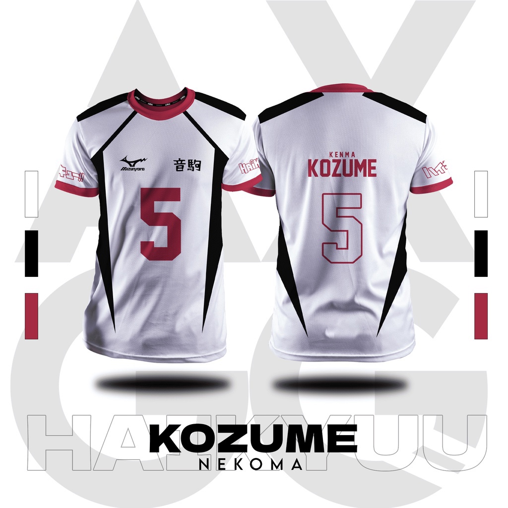 Áo Sơ Mi Họa Tiết Anime QIANYU Haikyuu Nekoma Cá Tính