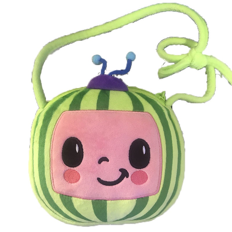 Balo Đi Học Kiểu Dáng Dưa Hấu Hoạt Hình Xinh Xắn Cho Các Bé