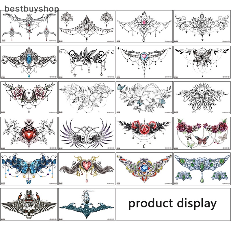 Hình Xăm Dán Tạm Thời Chống Thấm Nước Trang Trí Nghệ Thuật Cho Cơ Thể