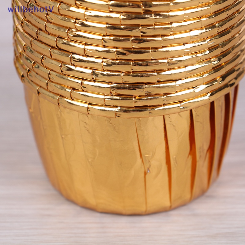 Bộ 50 Cốc Giấy Đựng Bánh Muffin Tiện Dụng