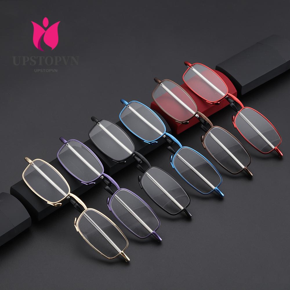 Kính Đọc Sách Gọng Hợp Kim Thiết Kế Nhỏ Gọn Cho Nam Và Nữ
