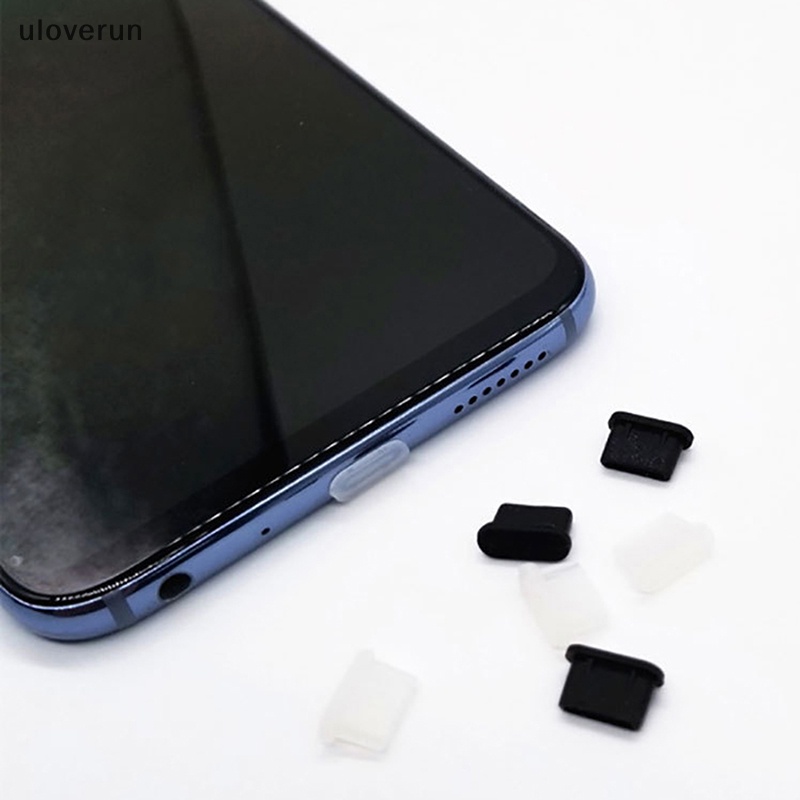 Bộ 10 Nút Chống Bụi Cổng Sạc USB Type-C Bằng Silicon Cho Điện Thoại Thông Minh vn