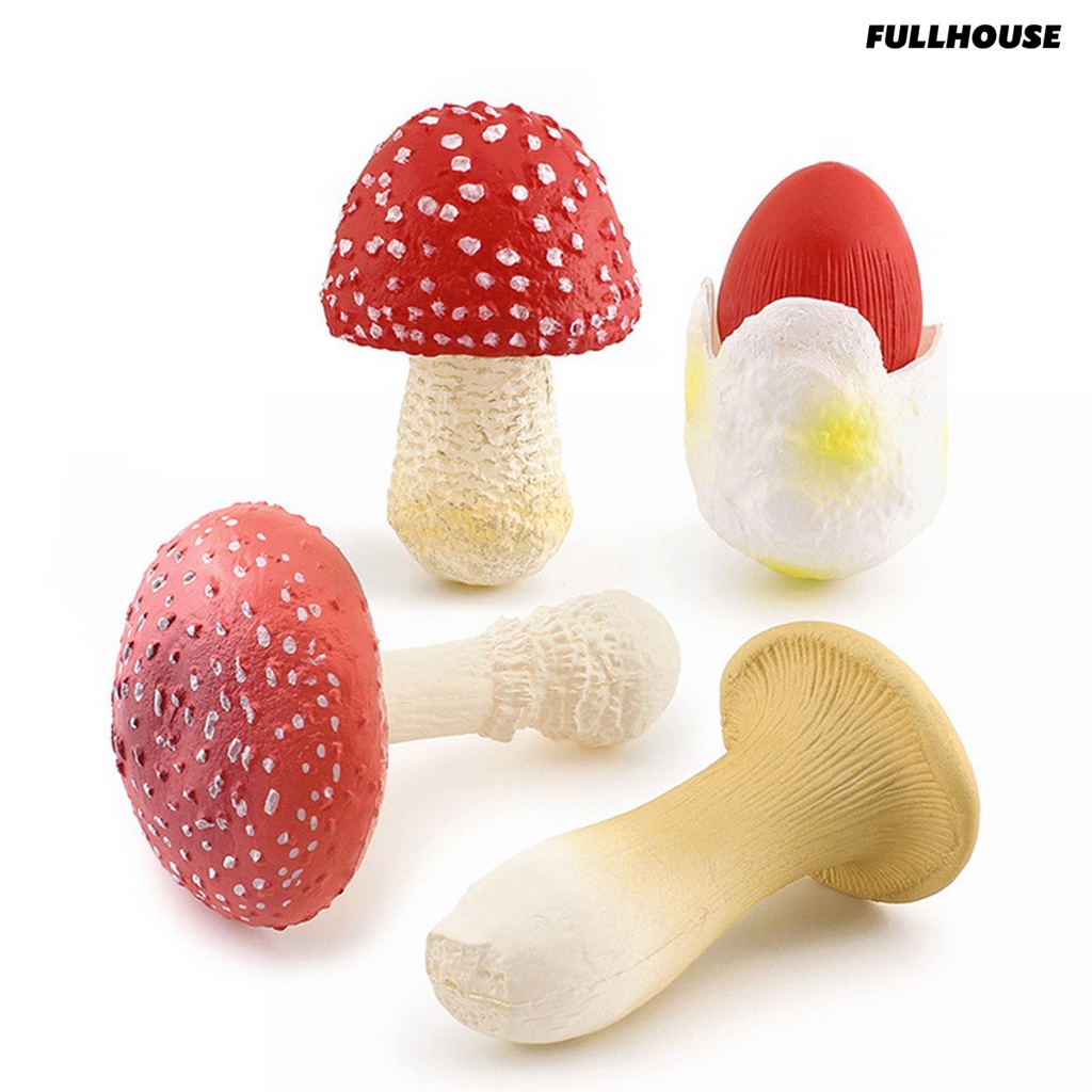 ❂Mô Hình Cây Nấm Mini Không Phai Màu Dùng Trang Trí Tiểu Cảnh