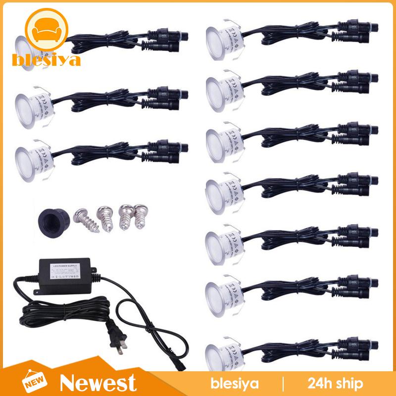 Set 10 Đèn LED IP67 Chống Thấm Nước Dùng Để Trang Trí Sân Vườn Tiện Dụng