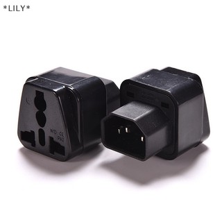 LILY Pro IEC 320 PDU UPS C14 cắm để phổ nữ ổ cắm Power Adapter chuyển đổi uuu