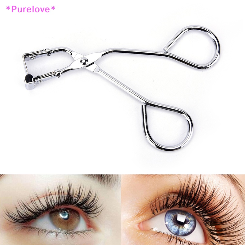 Dụng Cụ Kẹp Uốn Cong Lông Mi Bằng Thép Không Gỉ Thời Trang Mới