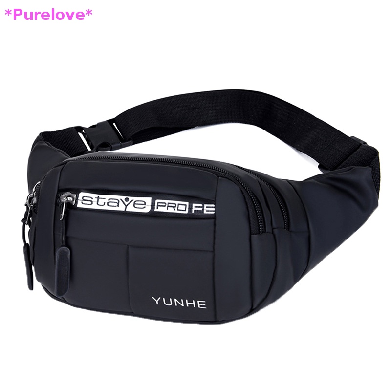 Túi Đeo Hông / Thắt Lưng Bằng Vải Oxford Chống Thấm Nước Tiện Dụng Khi Chạy Bộ Mới