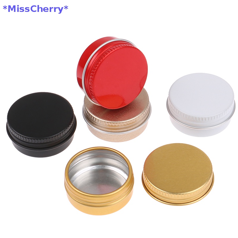 Hộp Thiếc Nhôm 10g 35 * 18mm Đựng Kem / Trà / Mỹ Phẩm Tiện Dụng