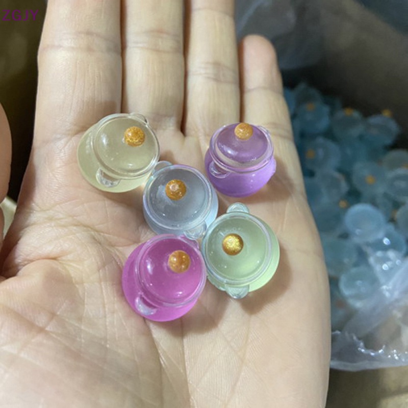 Mô Hình Bình Sữa Mini Bằng Nhựa Phát Quang Độc Đáo Cho Bé Mới