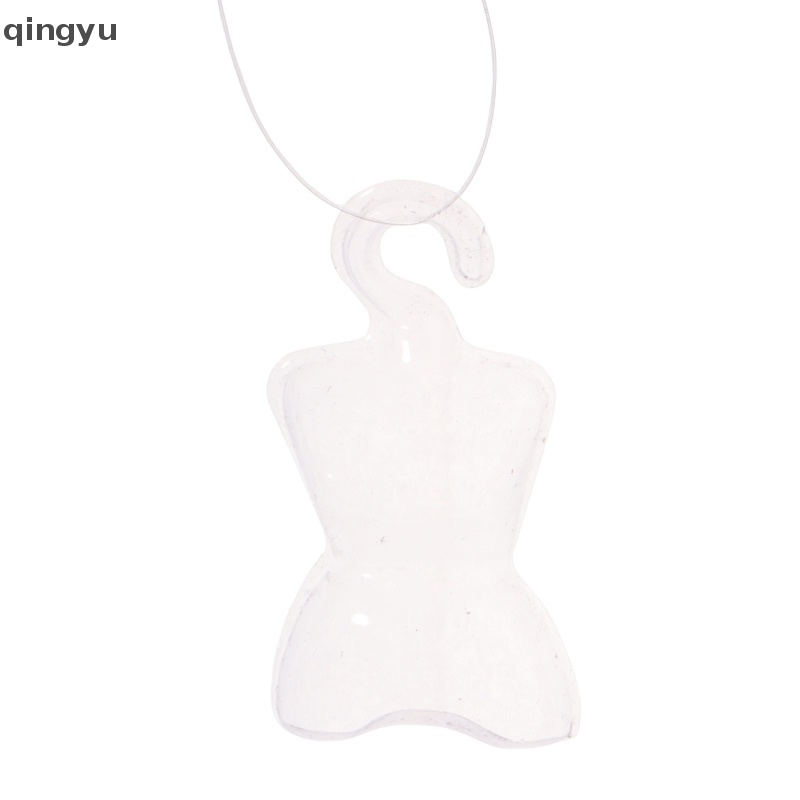 Set 200 Móc Treo Quần Áo Búp Bê 11cm Bằng Nhựa Dễ Thương