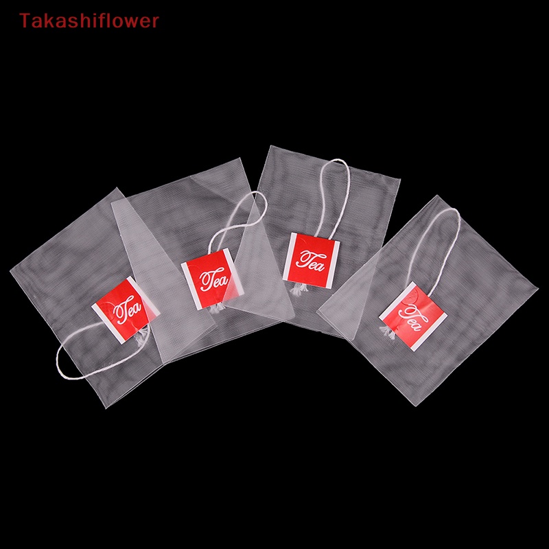 Set 100 Túi Lọc Trà Rỗng Bằng Nylon Tiện Dụng