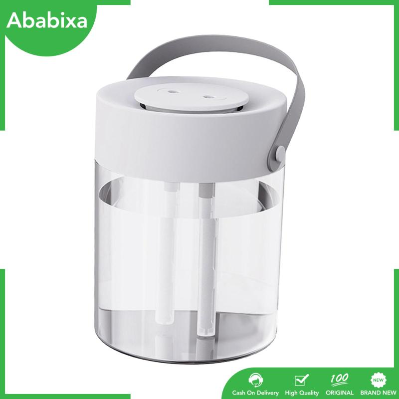 [Ababixa] Máy Phun Sương Tạo Độ Ẩm Không Khí Cá Nhân Để Bàn Có Đèn LED Sạc USB Nhỏ Gọn Yên Tĩnh 3L Cho Dorm