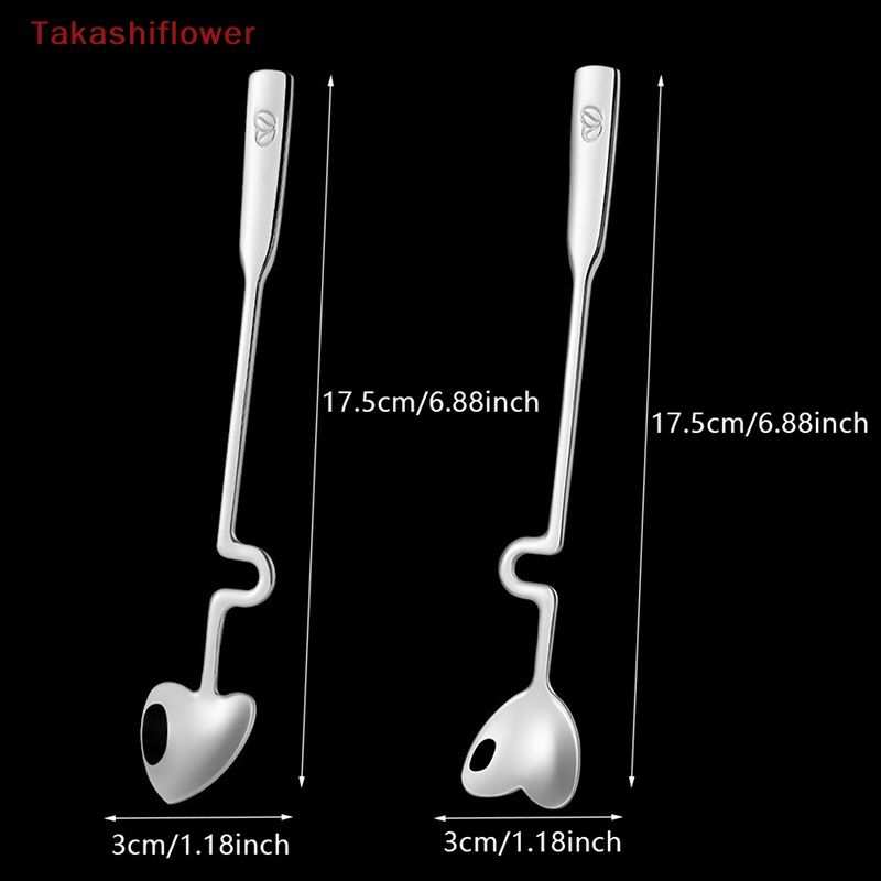 Muỗng Uống Cà Phê Bằng Thép Không Gỉ Đầu Cong