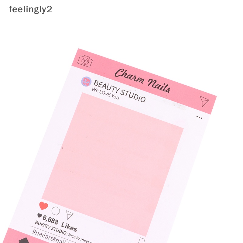 [Hàng Có Sẵn] Set 10 Thẻ Dán Móng Tay Giả Trưng Bày