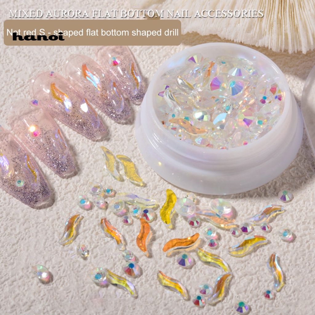 Đá Đính Trang Trí Móng Tay Nghệ Thuật DIY Độc Đáo