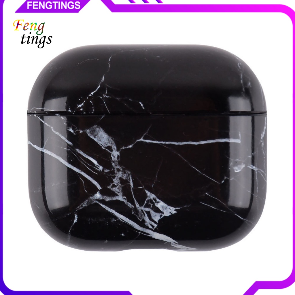 Vỏ Bảo Vệ Hộp Sạc Tai Nghe Bluetooth AirPods 3 Bằng PC Siêu Mỏng Họa Tiết Đá Hoa Cương Chống Rơi / Bụi Bẩn