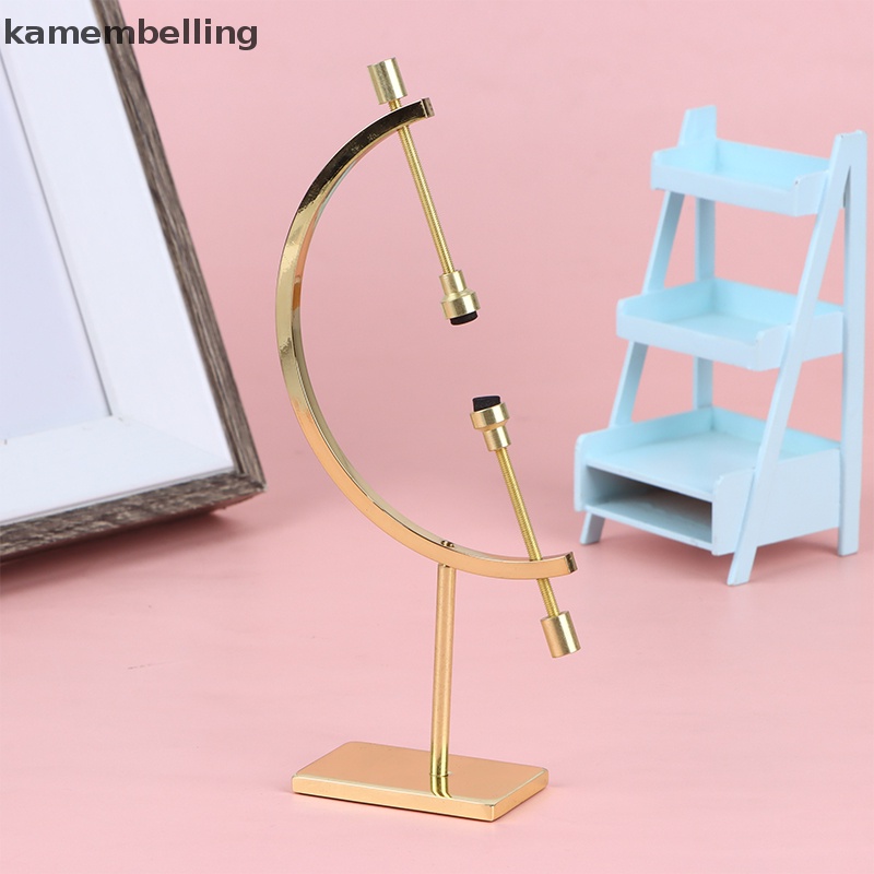 Kamembelling Quả Cầu Thủy Tinh Màu Vàng Kim Trưng Bày Đồ Trang Trí Thủ Công Thời Trang